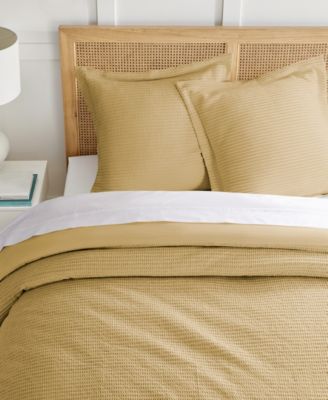 Home Cloud Waffle 2-Pc. Sham Set, European