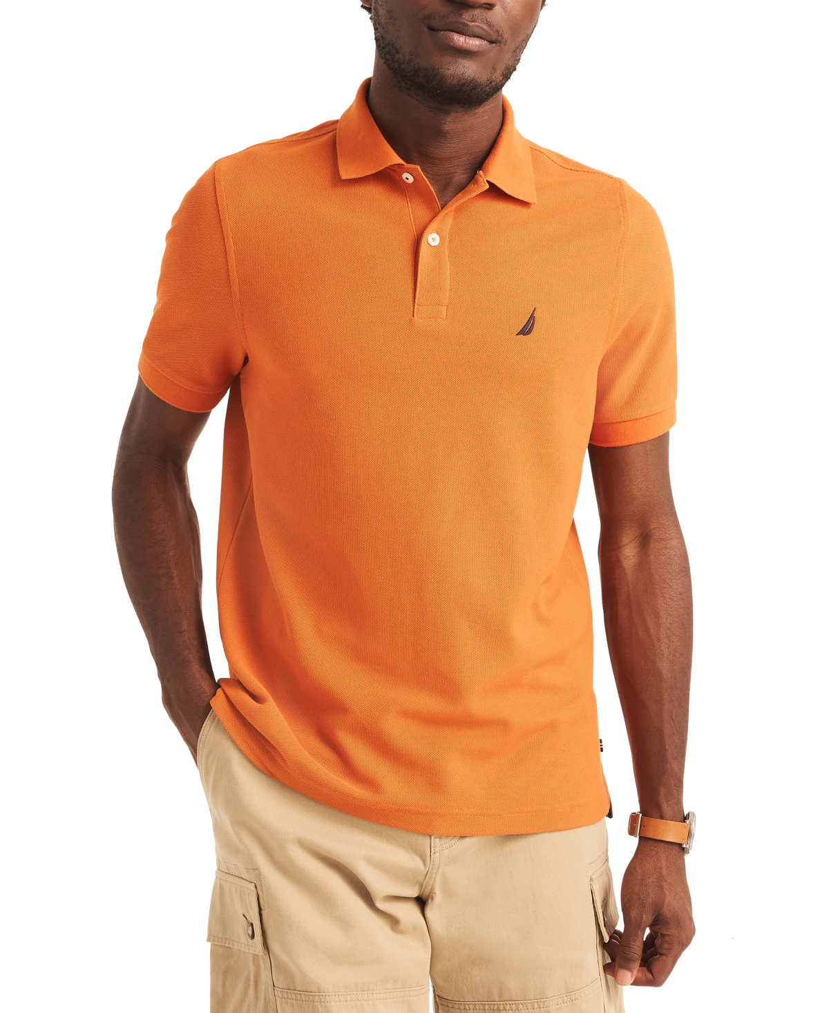 Men's Classic-Fit Performance Deck Polo Shirt - Corn