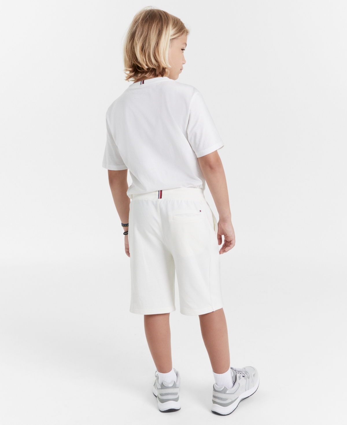 Tommy Hilfiger Big Boys Elevated Relaxed-Fit Fleece Shorts