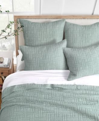 Melange Stitch 2-Pc. Sham Set, European