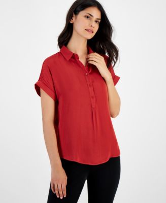 tahari tops macys