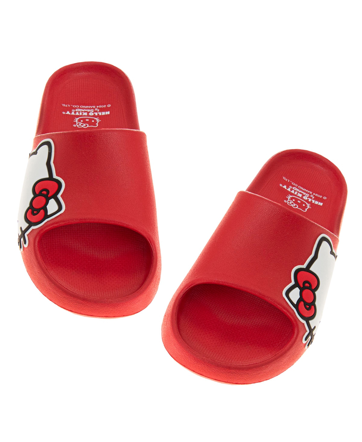 Hello Kitty Big Girls Dual-sizes Slides In Red