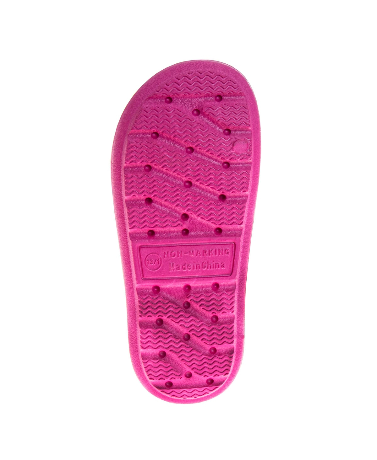 Hello Kitty Big Girls Dual-sizes Slides In Fuchsia
