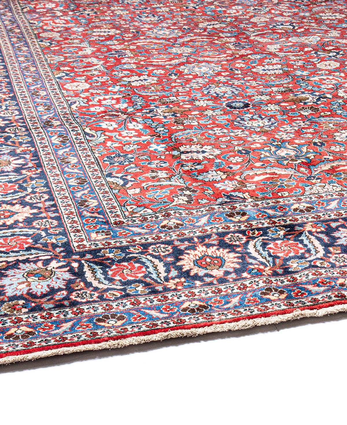 Shop Bb Rugs One Of A Kind Baktiary 9'11x12'10 Area Rug In Red