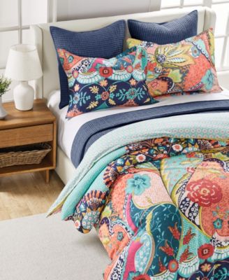 Jules Reversible 3-Pc. Comforter Set, King/California King