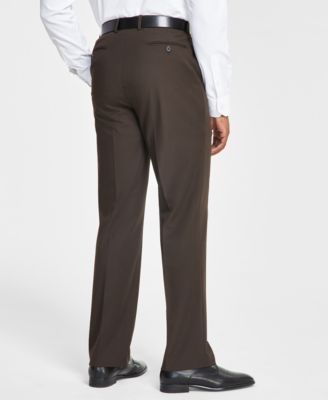Men's Classic-Fit Solid Suit Separate Pants