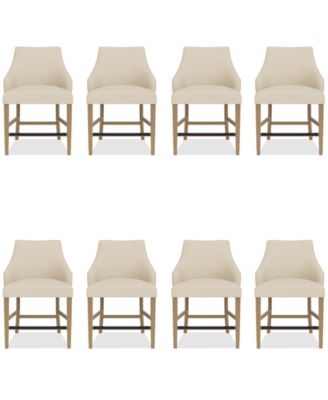 Furniture - Nelin 8pc Counter Height Chair Set