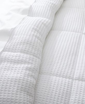 Mills Waffle Textured 3-Pc. Comforter Set, Full/Queen