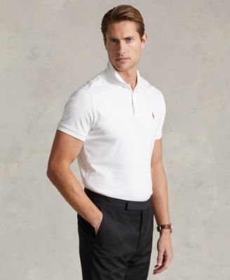 Men's Classic-Fit Soft Cotton Polo Shirt