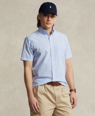 Men s RL Prepster Classic Fit Seersucker Shirt