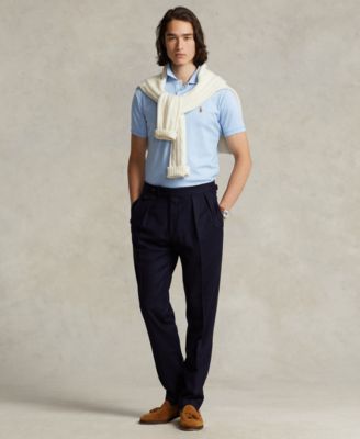Men’s Slim-Fit Soft Cotton Polo Shirt