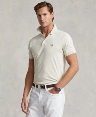 Men’s Slim-Fit Soft Cotton Polo Shirt