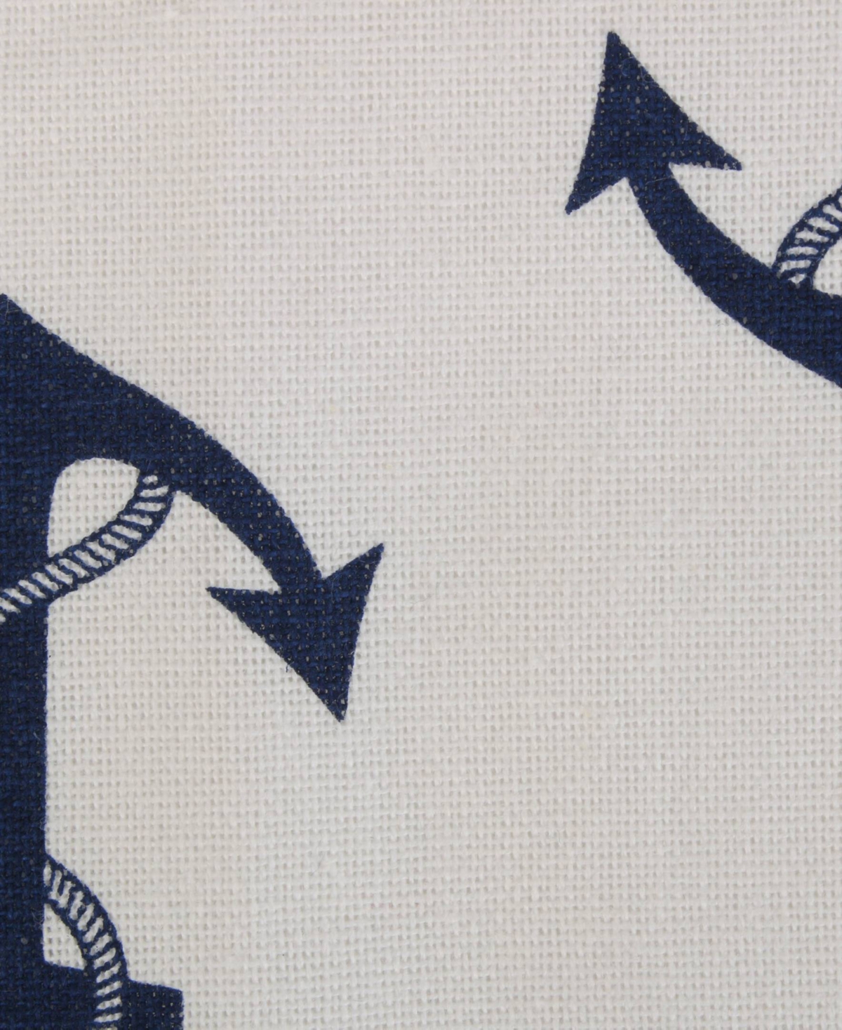 Design Imports Maritime Collection Kitchen Dishtowel Set, 18x28, Anchor Stripes, 3 Piece In Anchor Stripes