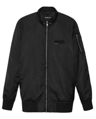 Women's Satin Bomber Jacket