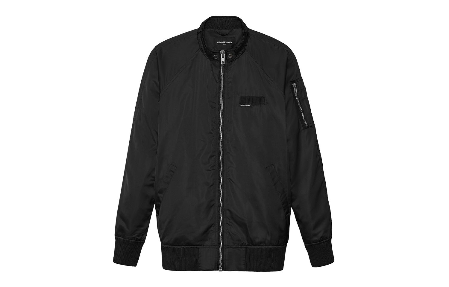 Women's Satin Bomber Jacket