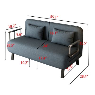Comfortable Chaise Lounge Sofa with Sturdy Frame