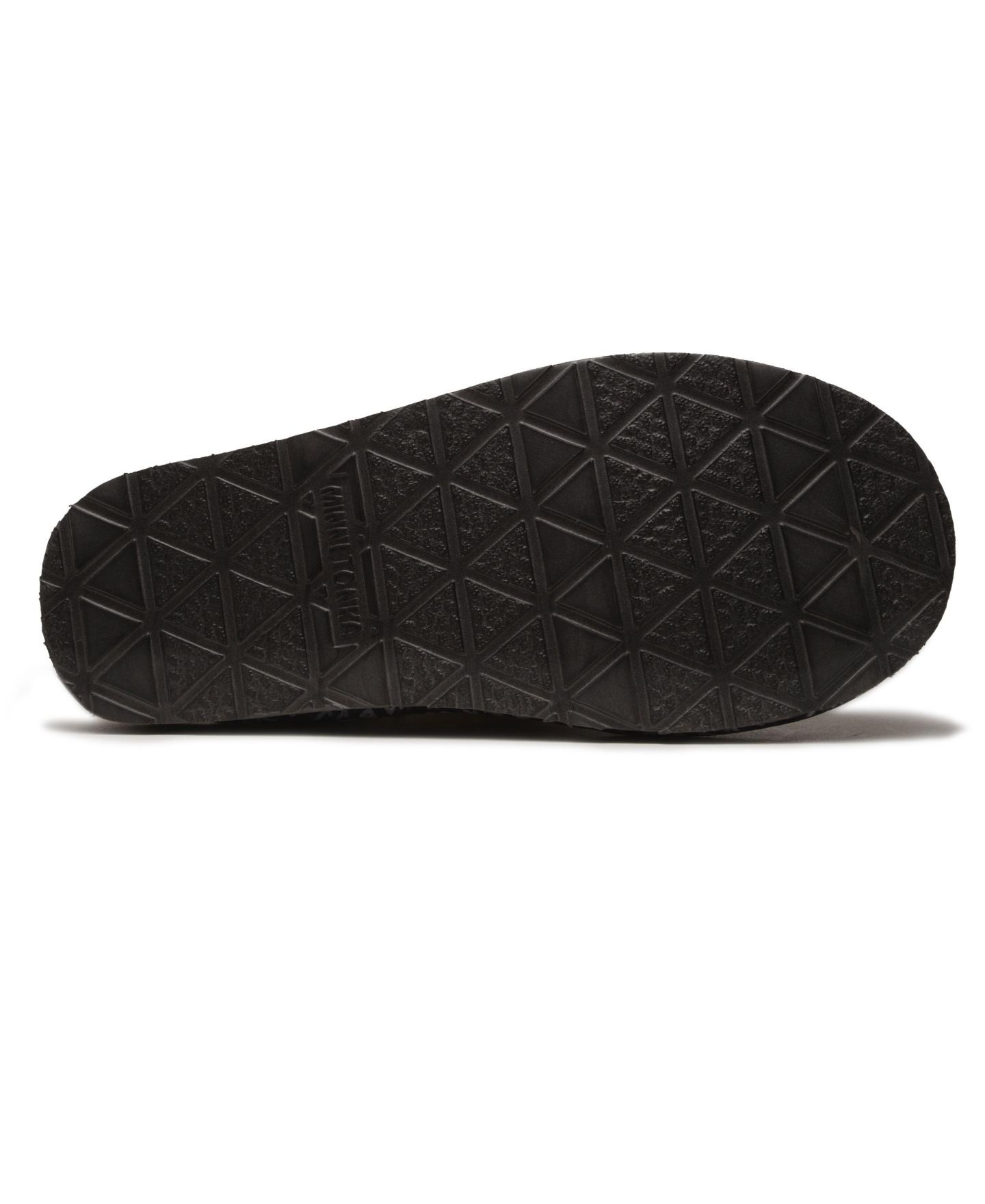Женские тапочки Minnetonka Cerise Plush Slippers, цвет: Угольный — фото 3