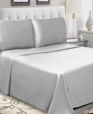 300-Thread Count Crisp Cotton Percale Deep Pocket 4-Pc. Sheet Set, Full
