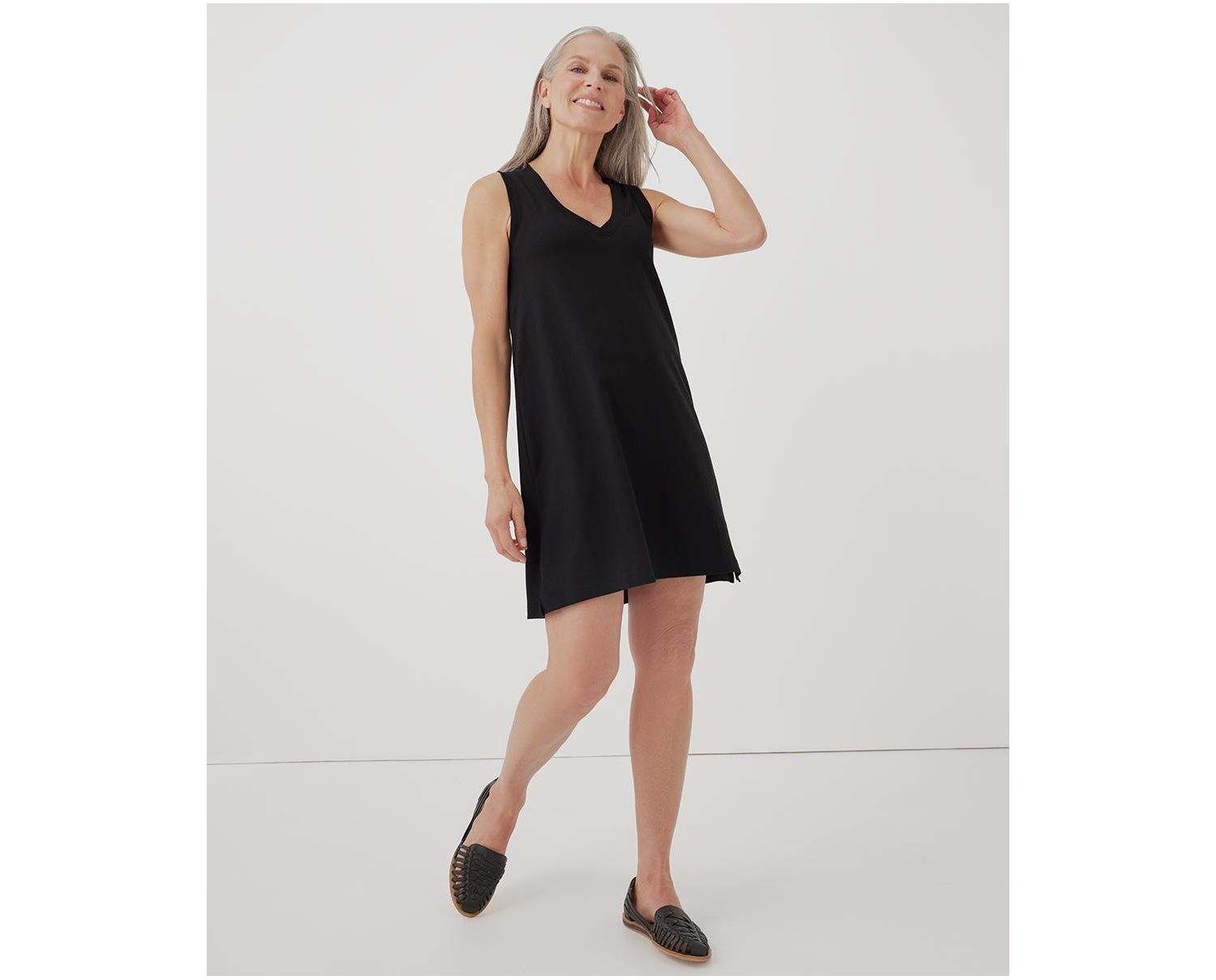 Women's Organic Cotton Softspun A-Line Tank Dress