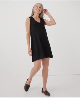white christmas dresses Toad & Co. Piru Henley Midi Tank Dress - Women's main image 0