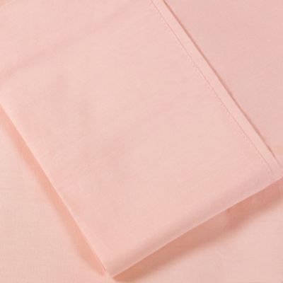 300-TC Solid Cotton Percale Pillowcases, Standard (Set of 2)