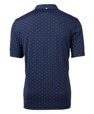 Men's Virtue Eco Pique Tile Print Recycled Polo Shirt