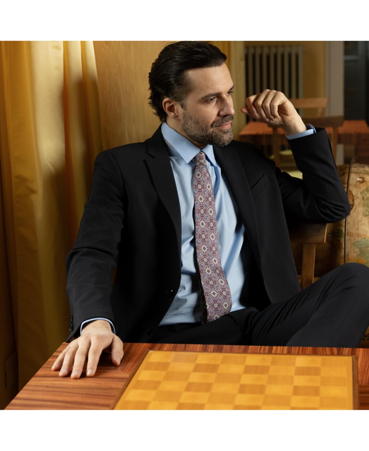 Mantova - Printed Silk Tie for Men