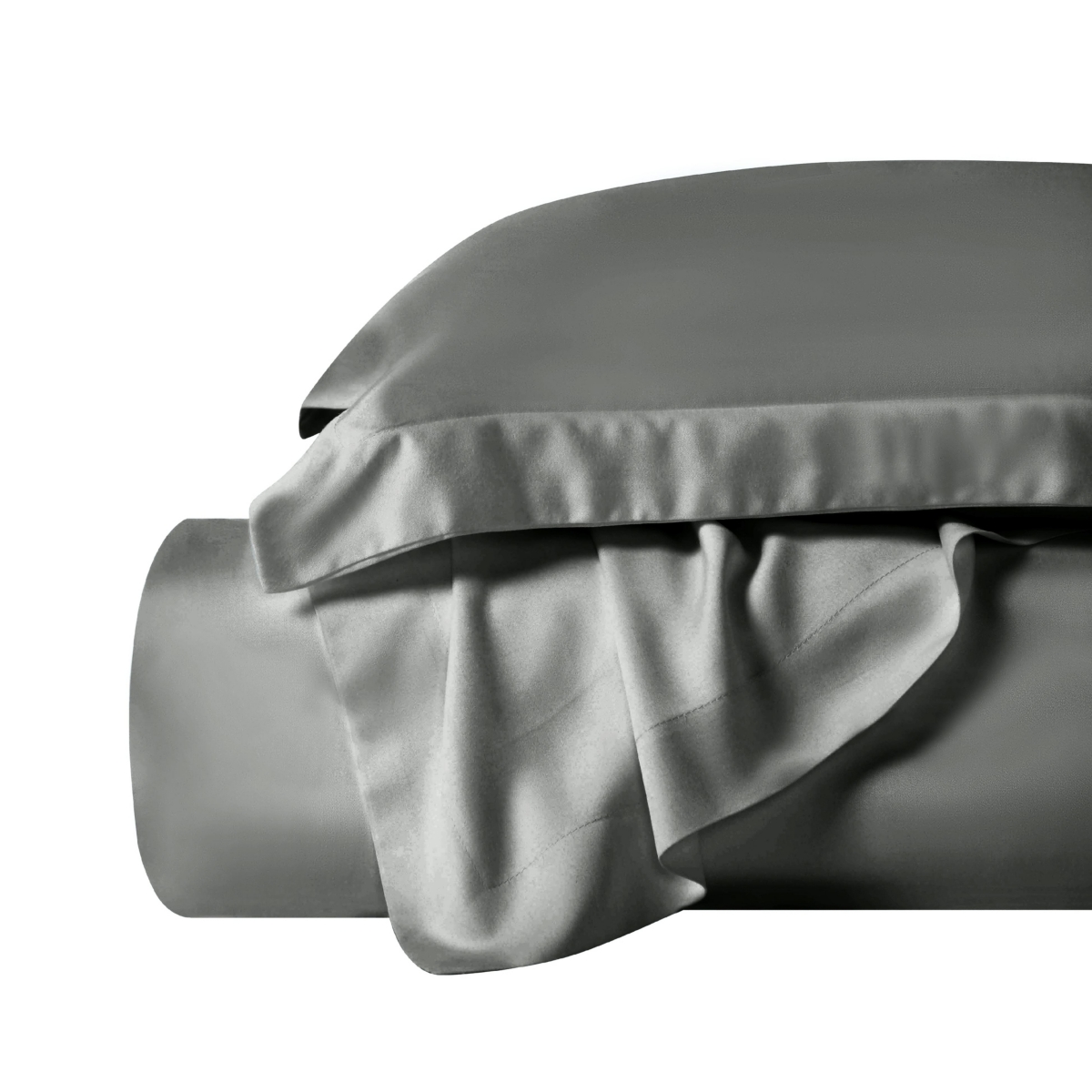 Superior Rayon From Bamboo 300 Thread Count Solid Duvet Cover Set,