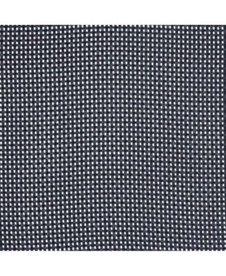 Mael Bistro Style Table With Glass Top, Textilene, 2 Stack Chairs, And Bamboo Finished Metal Frame For Indoor/Outdoor Use