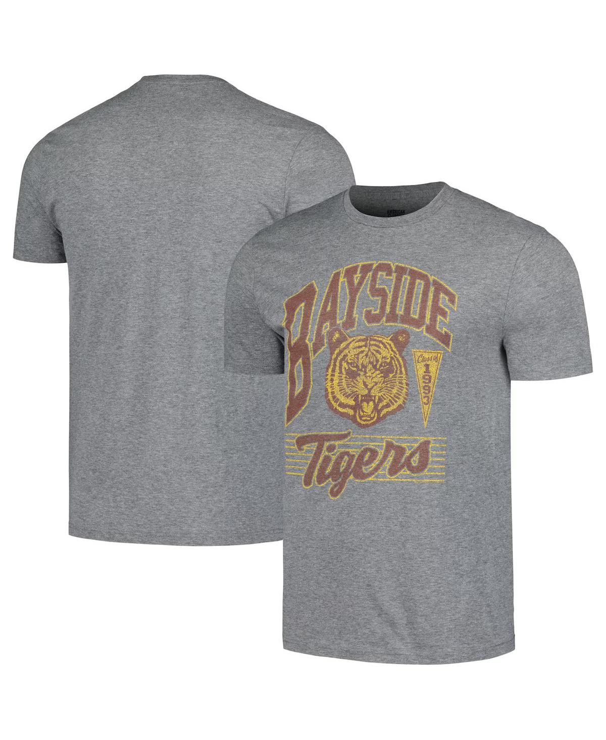 Men's & Women's Heather Charcoal Saved by the Bell Bayside Tigers Graphic T-Shirt - Heather Charcoal
