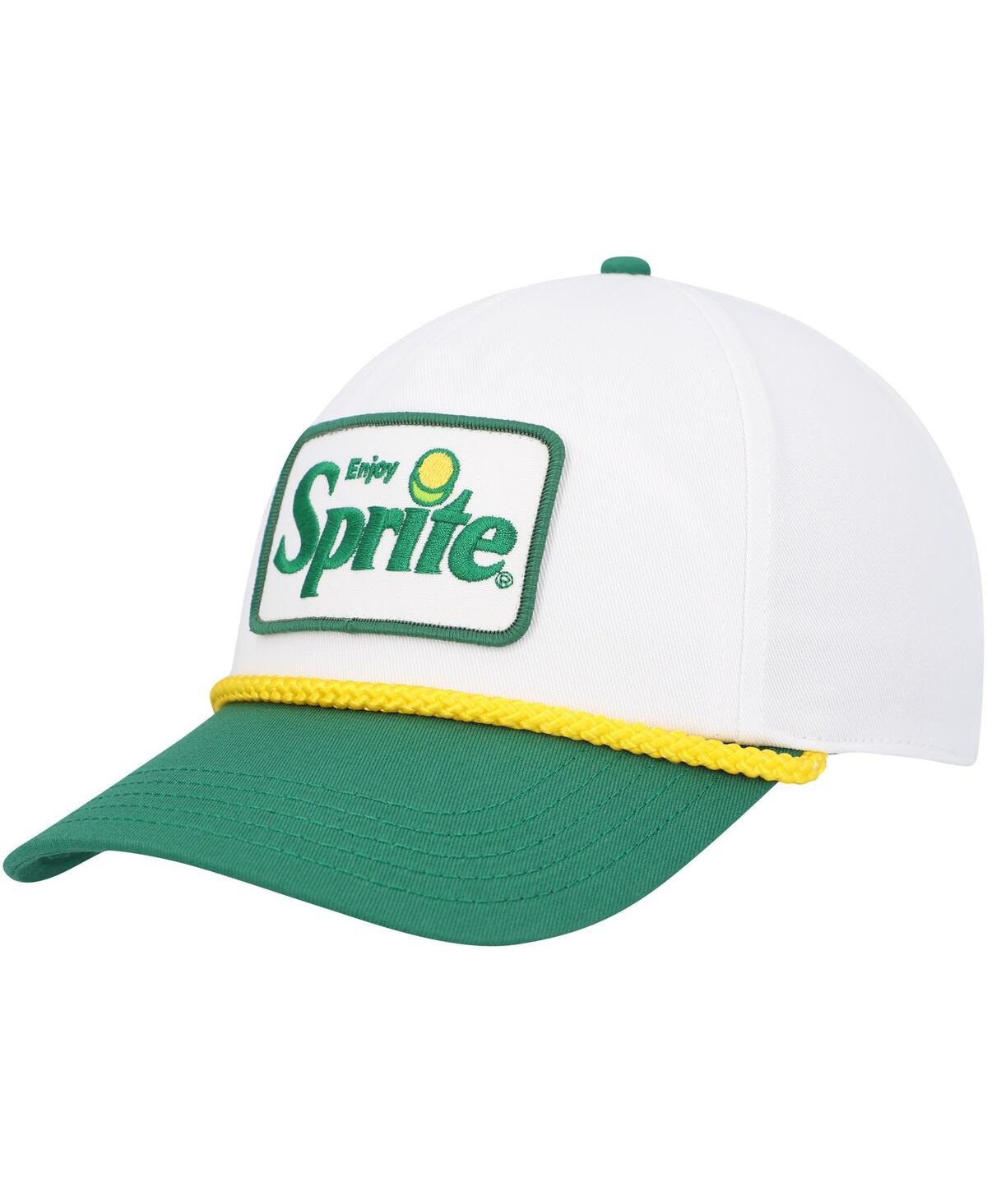 Men's White/Green Sprite Roscoe Adjustable Hat - White, Green