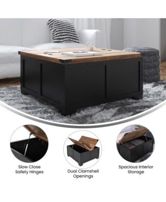 Green River Farmhouse Storage Coffee Table