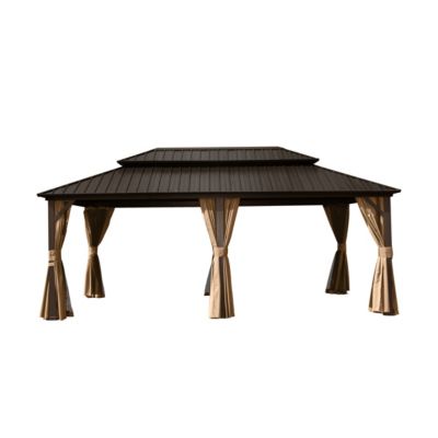 Streamdale 12'x18' Hardtop Aluminum Gazebo