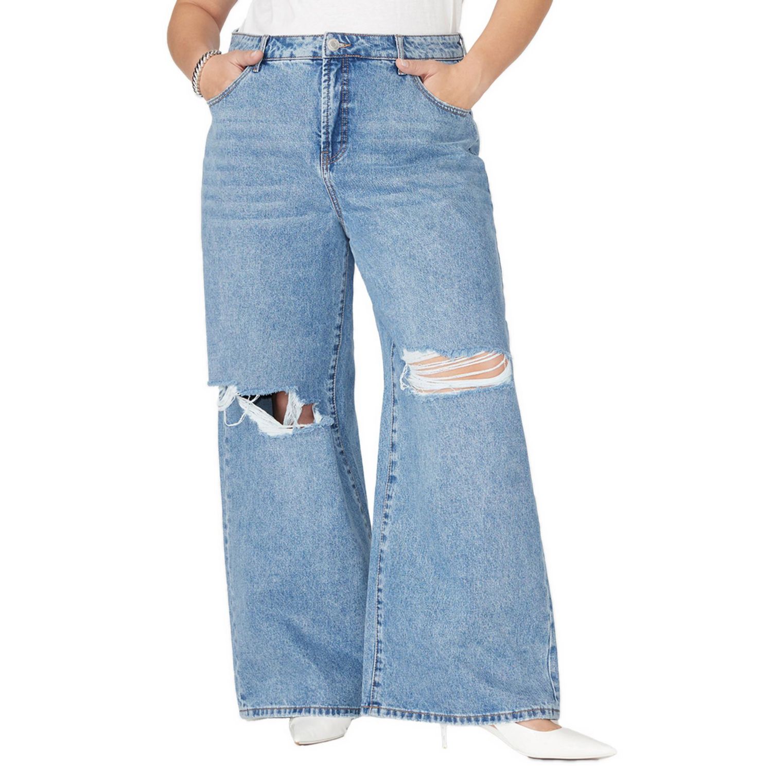 Women's The Yvette Rigid Wide Leg Jean