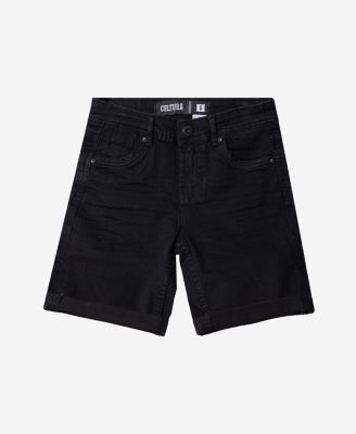 Big Boys Roll-Up Denim Shorts 2-Pack
