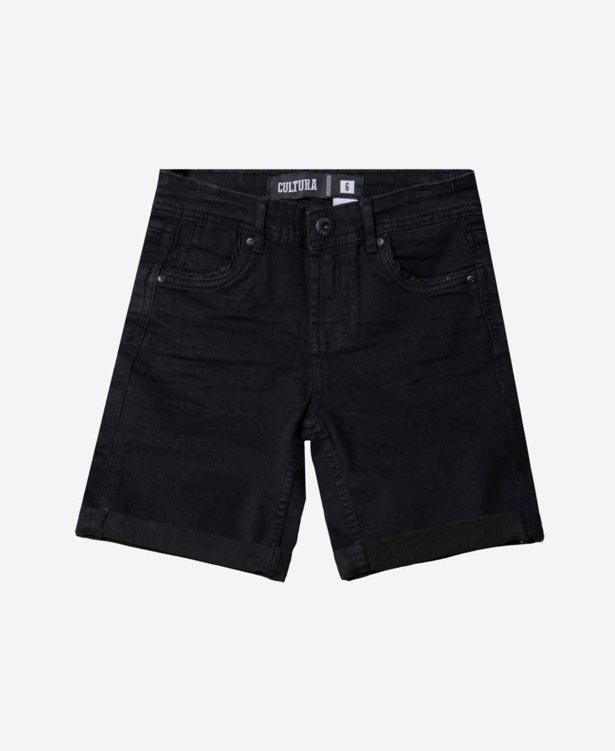 Cultura Big Boys Roll-Up Denim Shorts 2-Pack -light blue