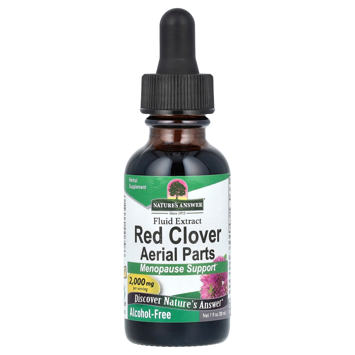 Red Clover Aerial Parts Fluid Extract Alcohol-Free 2 000 mg - 1 fl oz - Assorted Pre-pack (See Table