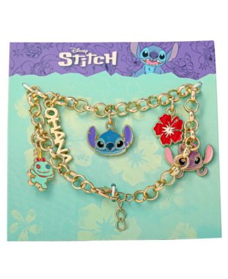 Lilo and Stitch Fashion Stitch Charm Bracelet, 7+1'' Chain