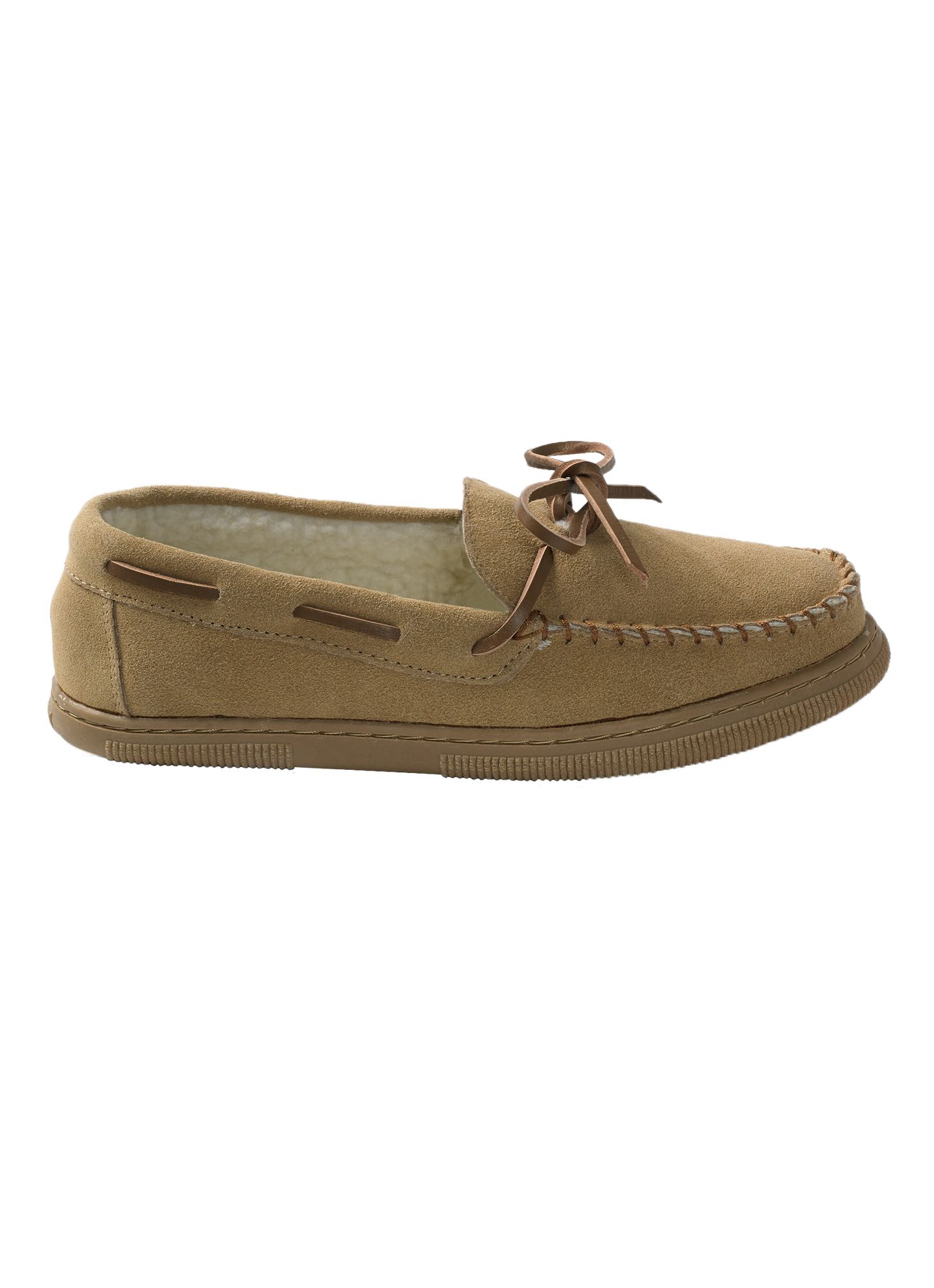 Мужские тапочки KingSize Suede Tracker Slippers, цвет: Рыжевато-коричневый — фото 3