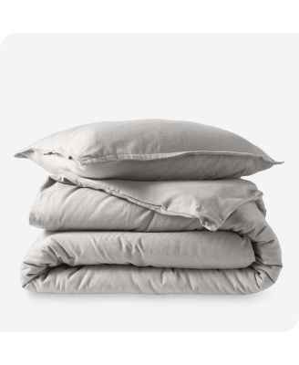 Cotton Flannel Twin/Twin XL Duvet Cover Set