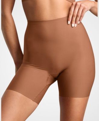 Women's Laser-cut Second-skin Stretch No-Show Biker Short