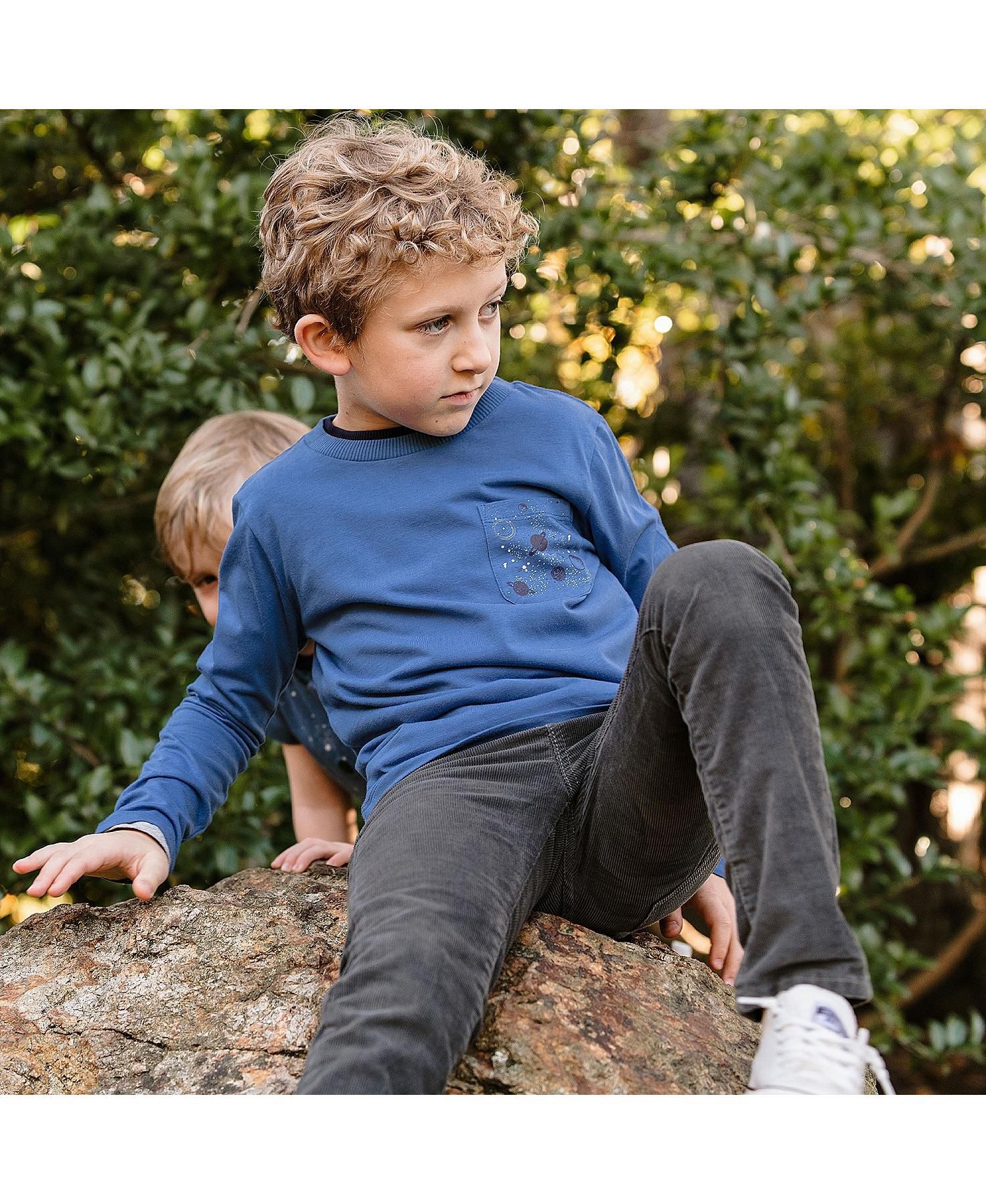 2pk Fair Trade Organic Cotton Long Sleeve T-Shirts