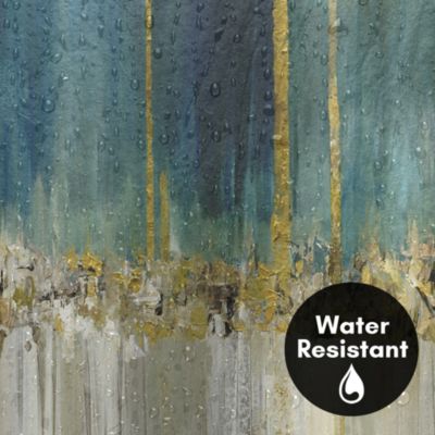 71x74 Abstract Shower Curtain - Shine A Light by PI Creative Art