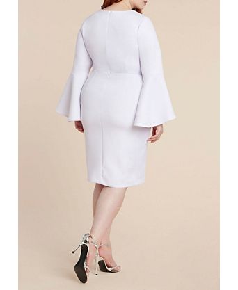 Plus Size White Party Dresses