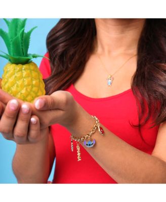 Lilo and Stitch Fashion Stitch Charm Bracelet, 7+1'' Chain
