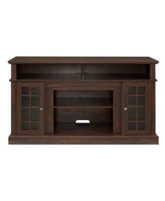 Streamdale Modern 65" TV Stand with Open/Closed Storage, Espresso