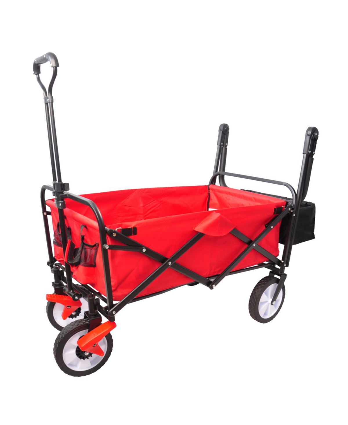 Heavy Duty Collapsible Outdoor Utility Wagon - Red