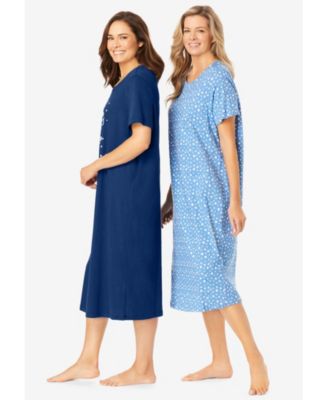 Women's 2-Pack Long Sleepshirts