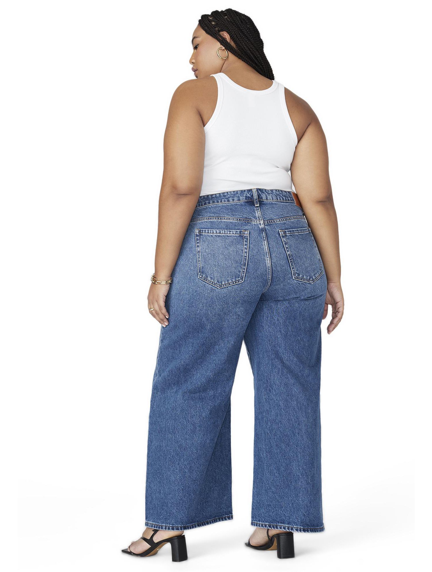 Women's The Yvette Rigid Wide Leg Jean