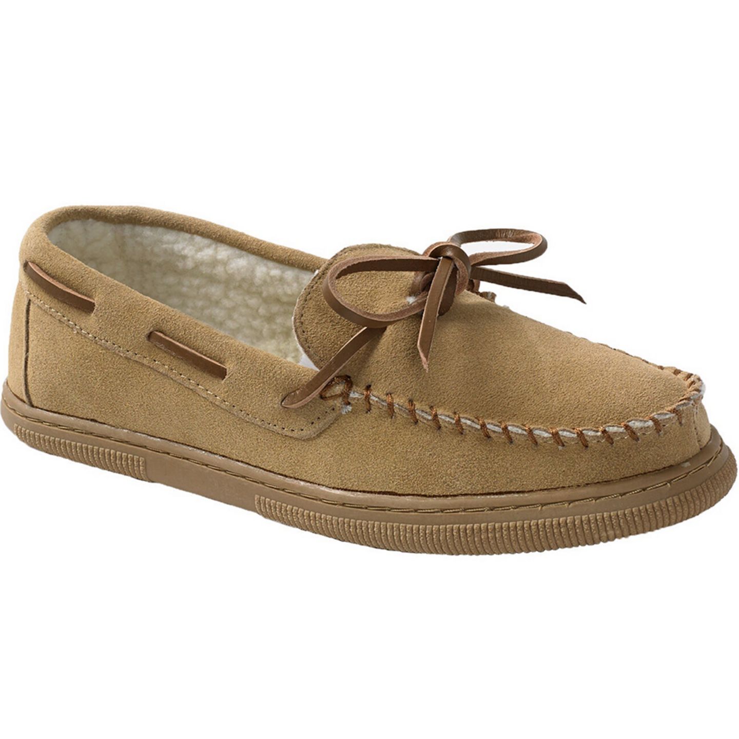 Мужские тапочки KingSize Suede Tracker Slippers, цвет: Рыжевато-коричневый — фото 1